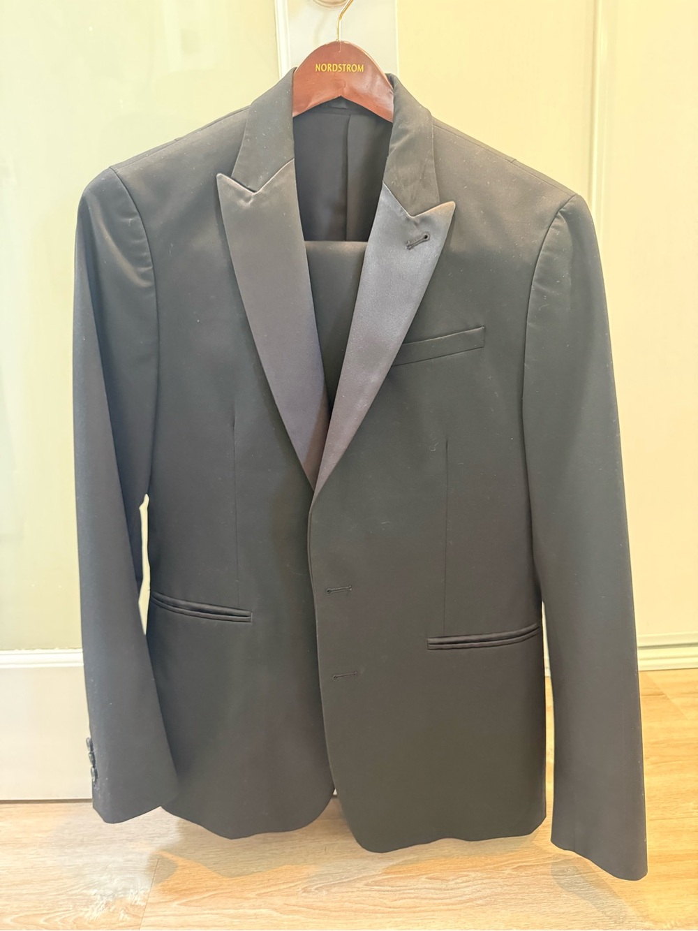 All Saints Tuxedo Blazer and Pant set